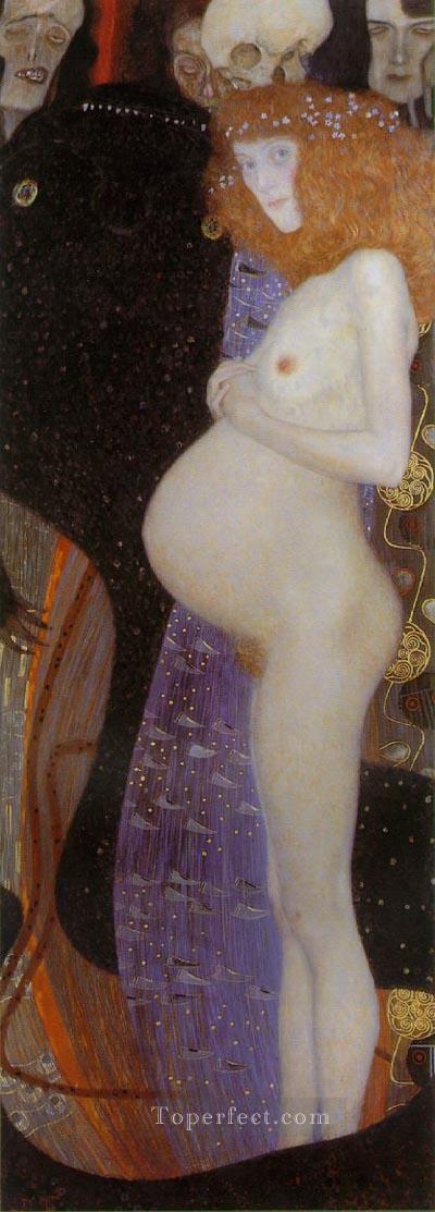 yxm031jD Symbolism Gustav Klimt Oil Paintings